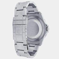 Pre Owned Rolex GMT-Master II Pepsi 16710 Automatic Black Dial Stainless Steel Men's Wristwatch 40mm