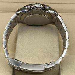 Pre Owned Rolex Cosmograph Daytona 116500LN Automatic Chronograph White Dial Stainless Steel Ceramic Men's Wristwatch 40mm