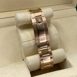 Pre Owned Rolex Cosmograph Daytona 116505 Automatic Chronograph Black Dial 18k Rose Gold Men's Wristwatch 40mm