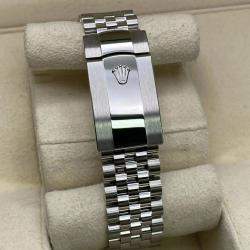 Pre Owned Rolex Datejust 126200 Automatic White Dial Stainless Steel Men's Wristwatch 36mm