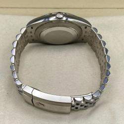 Pre Owned Rolex Datejust 126200 Automatic White Dial Stainless Steel Men's Wristwatch 36mm