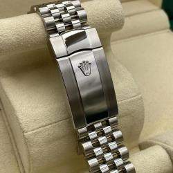 Pre Owned Rolex Datejust 126300 Automatic Wimbledon Dial Stainless Steel Men's Wristwatch 41 mm