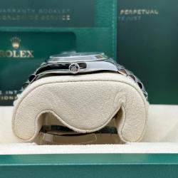 Pre Owned Rolex Datejust 126300 Automatic Wimbledon Dial Stainless Steel Men's Wristwatch 41 mm