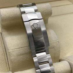 Pre Owned Rolex Datejust 126334 Automatic Mother of Pearl Diamond Dial Stainless Steel White Gold Men's Wristwatch 41mm