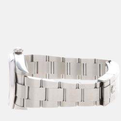 Pre Owned Rolex Explorer 124270 Automatic Black Stainless Steel Men's Wristwatch 36mm