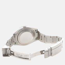 Pre Owned Rolex Explorer 124270 Automatic Black Stainless Steel Men's Wristwatch 36mm