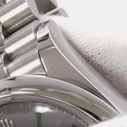 Pre Owned Rolex Datejust 126200 Automatic Grey Stainless Steel Men's Wristwatch 36 mm