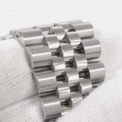 Pre Owned Rolex Datejust 126200 Automatic Grey Stainless Steel Men's Wristwatch 36 mm