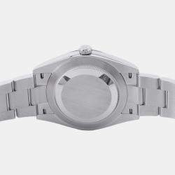 مملوكة مسبقًا ساعة يد رجالية رولكس أوستر بربتشوال 124300 أوتوماتيك زرقاء ستانلس ستيل 41 مم