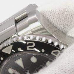Pre Owned ساعة يد رجالية رولكس جي إم تي ماستر II 16710LN أوتوماتيكية ستانلس ستيل سوداء 40 ملم