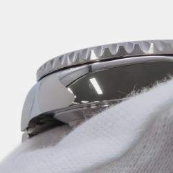 مملوكة مسبقًا ساعة يد رجالية رولكس يخت ماستر II 116680 أوتوماتيكية ستانلس ستيل بيضاء 44 ملم