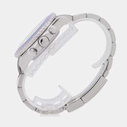 مملوكة مسبقًا ساعة يد رجالية رولكس يخت ماستر II 116680 أوتوماتيكية ستانلس ستيل بيضاء 44 ملم