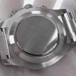 مملوكة مسبقًا ساعة يد رجالية رولكس يخت ماستر II 116680 أوتوماتيكية ستانلس ستيل بيضاء 44 ملم