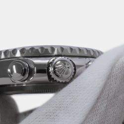 مملوكة مسبقًا ساعة يد رجالية رولكس يخت ماستر II 116680 أوتوماتيكية ستانلس ستيل بيضاء 44 ملم