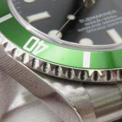 مملوكة مسبقًا Rolex Submariner 16610LV Automatic Black Stainless Steel Men's Wristwatch 40 mm