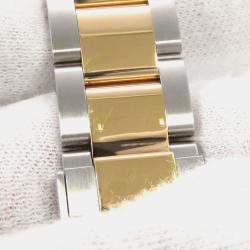 Pre Owned ساعة يد رجالية رولكس صبمارينر 16613LB أوتوماتيك زرقاء 18 قيراط ذهب أصفر ستانلس ستيل 40 ملم