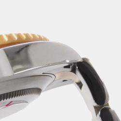 Pre Owned ساعة يد رجالية رولكس صبمارينر 16613LB أوتوماتيك زرقاء 18 قيراط ذهب أصفر ستانلس ستيل 40 ملم