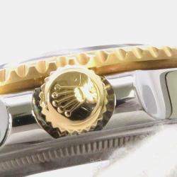 مملوكة مسبقًا ساعة يد رجالية رولكس جي إم تي ماستر II 16713LN أوتوماتيك سوداء ذهب أصفر 18 قيراط وستانلس ستيل 40 ملم