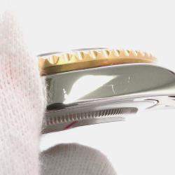 مملوكة مسبقًا ساعة يد رجالية رولكس جي إم تي ماستر II 16713LN أوتوماتيك سوداء ذهب أصفر 18 قيراط وستانلس ستيل 40 ملم