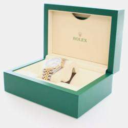 مملوكة مسبقًا ساعة يد رجالية رولكس ديتجاست 126333 أوتوماتيكية رمادية ذهب أصفر عيار 18 ستانلس ستيل 41 مم