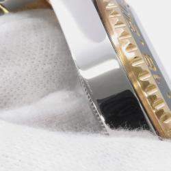 مملوكة مسبقًا ساعة يد رجالية رولكس جي إم تي ماستر 116713 إل إن أوتوماتيكية سوداء 18 قيراط ذهب أصفر وستانلس ستيل 40 ملم