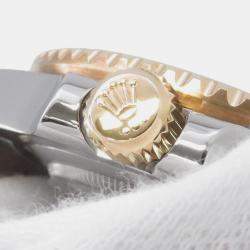 مملوكة مسبقًا ساعة يد رجالية رولكس جي إم تي ماستر 116713 إل إن أوتوماتيكية سوداء 18 قيراط ذهب أصفر وستانلس ستيل 40 ملم