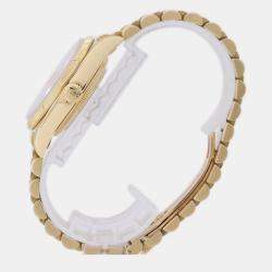 مملوكة مسبقًا ساعة يد رجالية رولكس داي ديت 18248 أوتوماتيك شامبانيا ذهب أصفر عيار 18 قيراط 36 مم