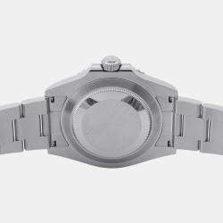 Pre Owned Rolex Submariner 126610LV Automatic Black Stainless Steel Men's Wristwatch 41 mm