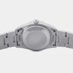 مملوكة مسبقًا ساعة يد رجالية رولكس إير كينج 14000M أوتوماتيكية زرقاء ستانلس ستيل 34 مم