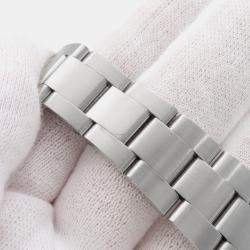 مملوكة مسبقًا ساعة يد رجالية رولكس إير كينج 14000M أوتوماتيكية زرقاء ستانلس ستيل 34 مم