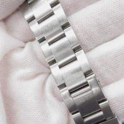 مملوكة مسبقًا Rolex Oyster Perpetual Date 15200 Automatic Black Stainless Steel Men's Wristwatch 34 mm