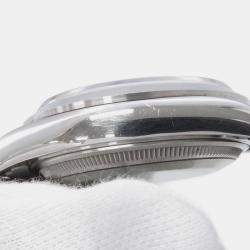 مملوكة مسبقًا Rolex Oyster Perpetual Date 15200 Automatic Black Stainless Steel Men's Wristwatch 34 mm