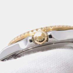 Pre Owned ساعة يد رجالية رولكس جي إم تي ماستر II 16713 أوتوماتيكية ستانلس ستيل ذهب أصفر 18 بني 40 مم