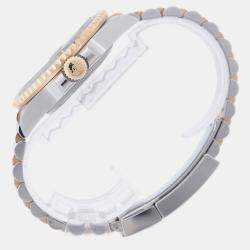 Pre Owned ساعة يد رجالية رولكس GMT-ماستر II 126713GRNR ستانلس ستيل ذهب أصفر عيار 18 أوتوماتيك سوداء 40 مم