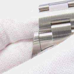 Pre Owned ساعة يد رجالية رولكس أويستر بيربيتوال 124300 خضراء أوتوماتيكية ستانلس ستيل 41 ملم