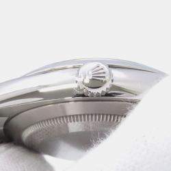 Pre Owned ساعة يد رجالية رولكس أويستر بيربيتوال 124300 خضراء أوتوماتيكية ستانلس ستيل 41 ملم