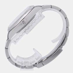 Pre Owned ساعة يد رجالية رولكس أويستر بيربيتوال 124300 خضراء أوتوماتيكية ستانلس ستيل 41 ملم