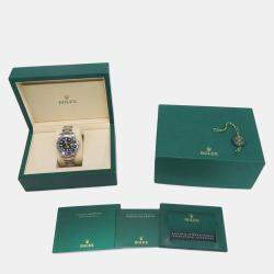 Pre Owned Rolex GMT-Master II 126710BLNR Automatic Black Stainless Steel Men's Wristwatch 40 mm