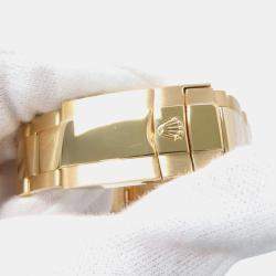 Pre Owned Rolex Cosmograph Daytona 116528 Automatic Black 18k Yellow Gold Men's Wristwatch 40 mm