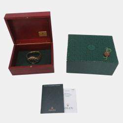 Pre Owned Rolex Cosmograph Daytona 116528 Automatic Black 18k Yellow Gold Men's Wristwatch 40 mm