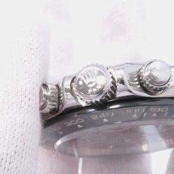 Pre Owned ساعة يد رجالية رولكس كوزموغراف دايتونا 116500LN أوتوماتيكية ستانلس ستيل سوداء 40 ملم