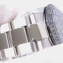 Pre Owned ساعة يد رجالية رولكس كوزموغراف دايتونا 116500LN أوتوماتيكية ستانلس ستيل سوداء 40 ملم