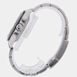 Pre Owned ساعة يد رجالية رولكس كوزموغراف دايتونا 116500LN أوتوماتيكية ستانلس ستيل سوداء 40 ملم