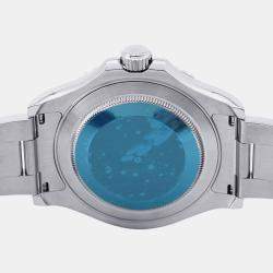 Pre Owned Rolex Yacht-Master 116622 Automatic Blue Stainless Steel Men's Wristwatch 40 mm