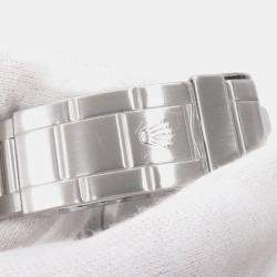 Pre Owned Rolex Explorer II 16570 Automatic Black Stainless Steel Men's Wristwatch 40 mm