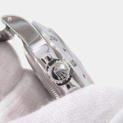 Pre Owned Rolex Explorer II 16570 Automatic Black Stainless Steel Men's Wristwatch 40 mm