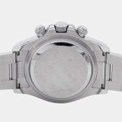 Pre Owned Rolex Cosmograph Daytona 126500LN Automatic White Stainless Steel Men's Wristwatch 40 mm