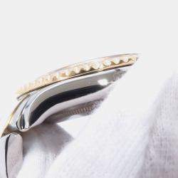 مملوكة مسبقًا Rolex Yacht-Master 16623NC Automatic Black Shell 18k Yellow Gold Stainless Steel Men's Wristwatch 40 mm