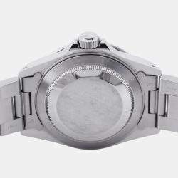 Pre Owned ساعة يد رجالية رولكس سبمارينر 14060M أوتوماتيكية سوداء ستانلس ستيل 40 ملم