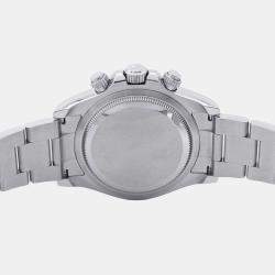 مملوكة مسبقًا Rolex Datejust 126500LN Automatic Black Stainless Steel Cosmograph Daytona Men's Wristwatch 40 mm